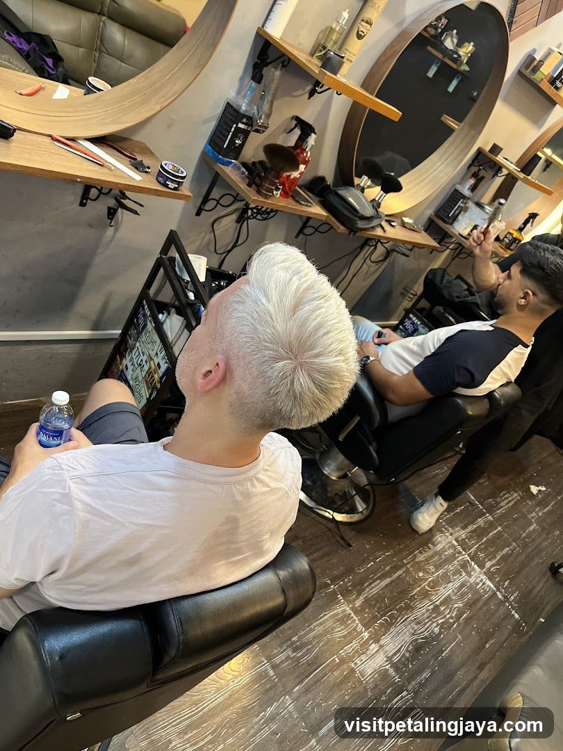 Barbershop Interior Scene