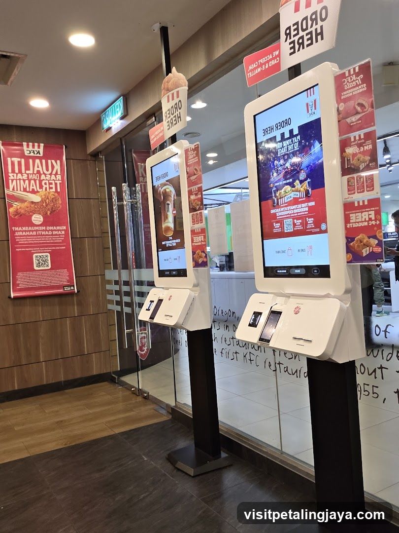 KFC Self-Ordering Kiosks