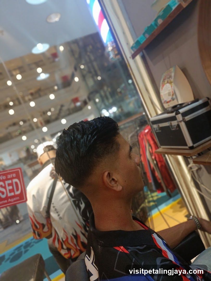 Barber Shop Interior View