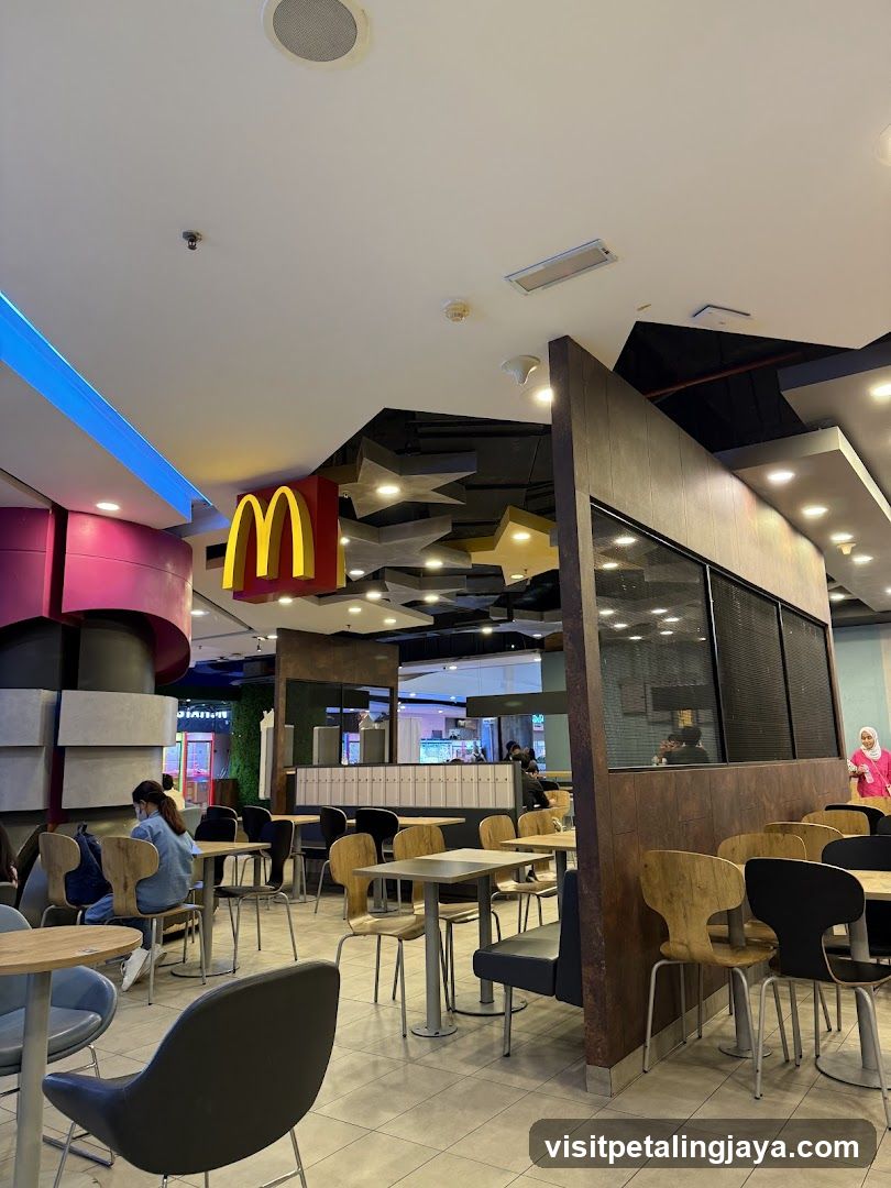 McDonald's Interior Dining Area