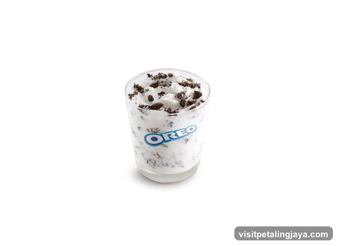 Oreo Milkshake or Dessert Drink