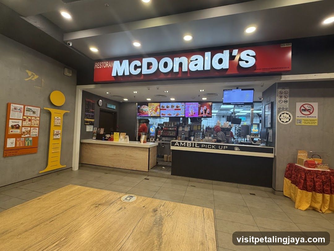McDonald's Interior View