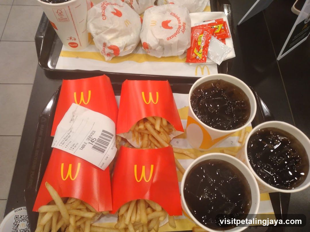 McDonald's Meal Tray