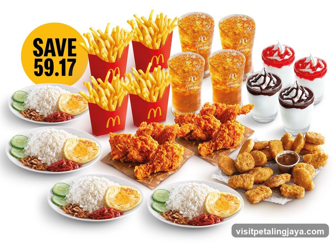 McDonald's Food Display