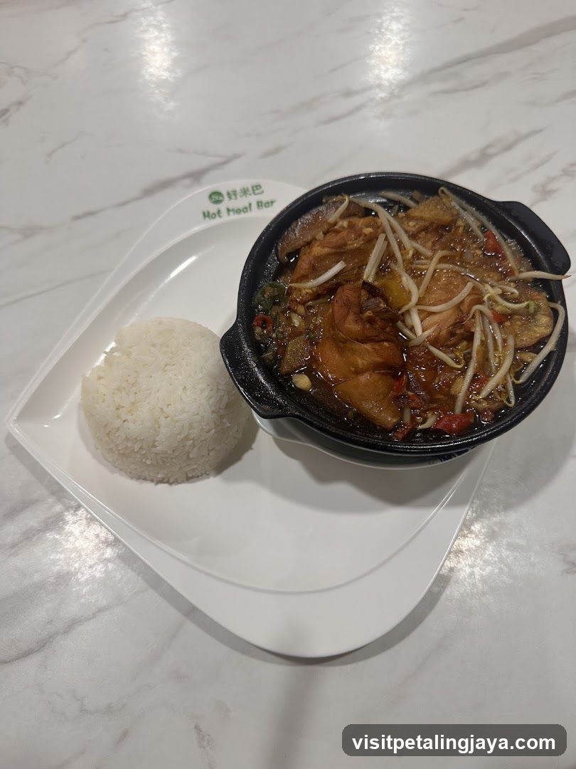 Hot Meal Bar Dish