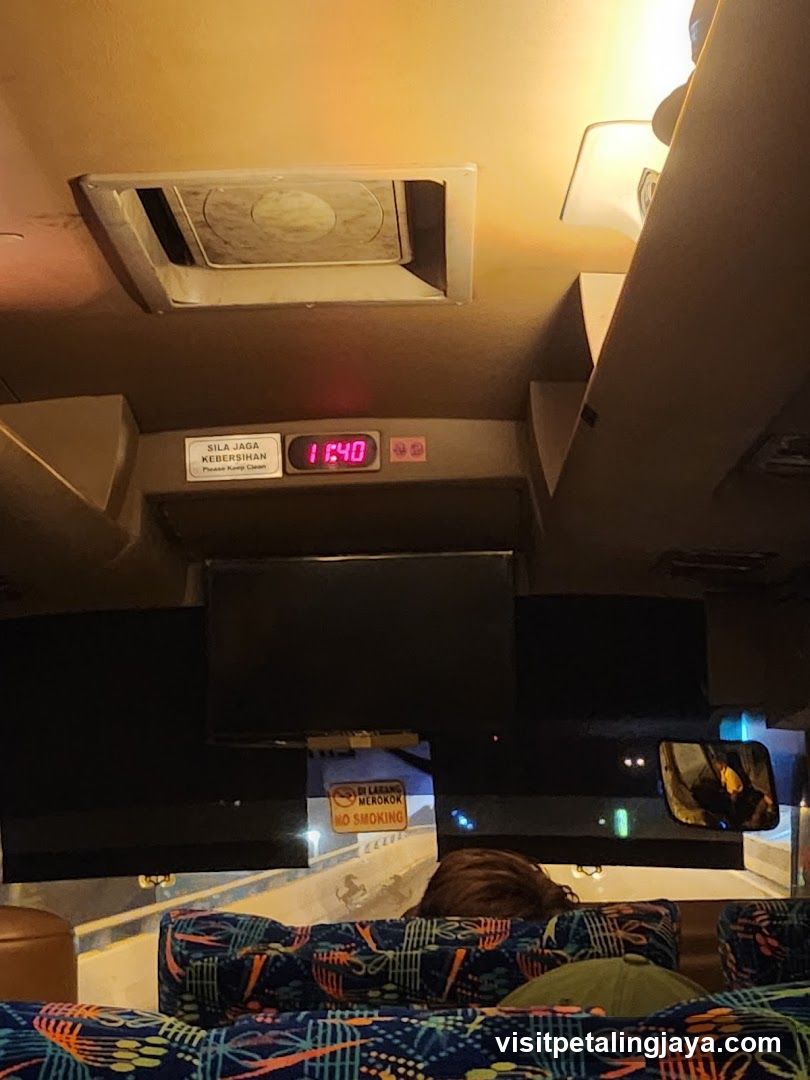Bus Interior View