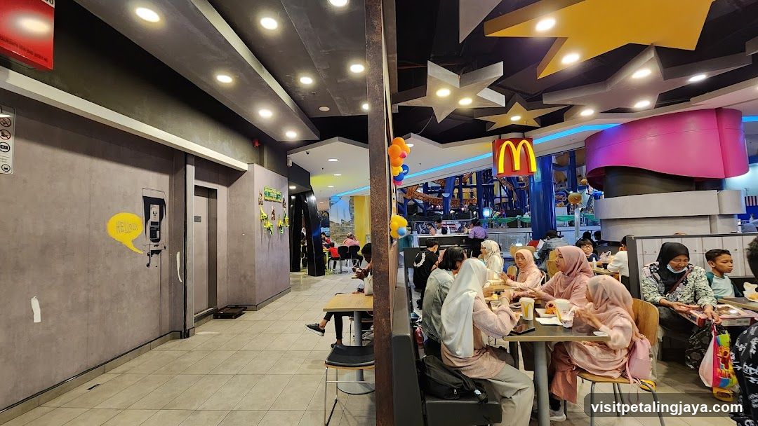 McDonald's Interior Dining Area