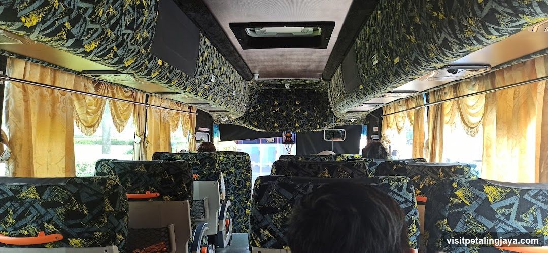 Bus Interior View