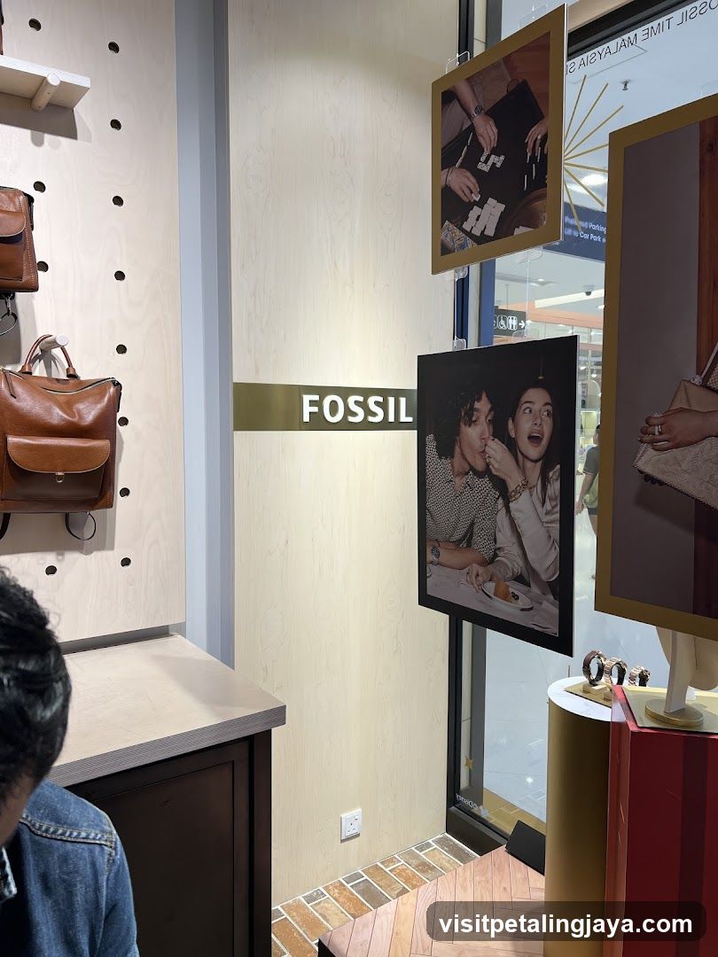 Fossil Store Display