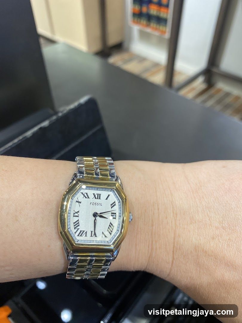 Fossil Watch on Wrist