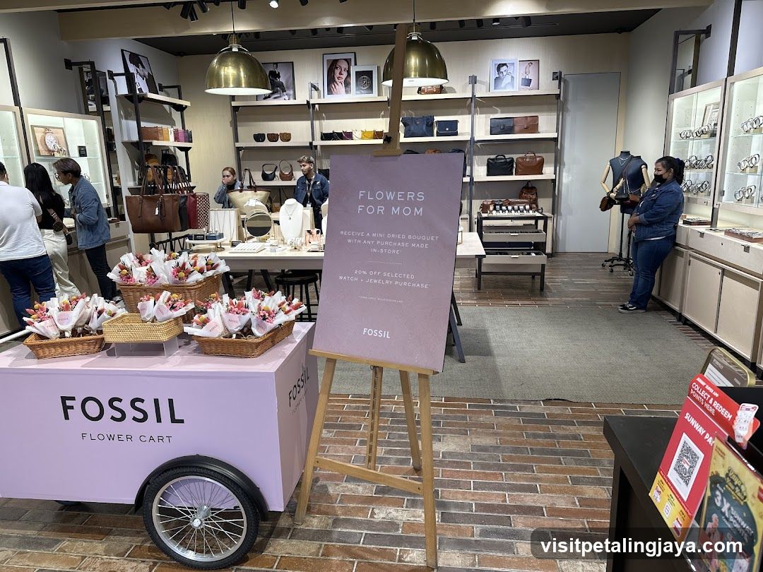 Fossil Flower Cart Promotion