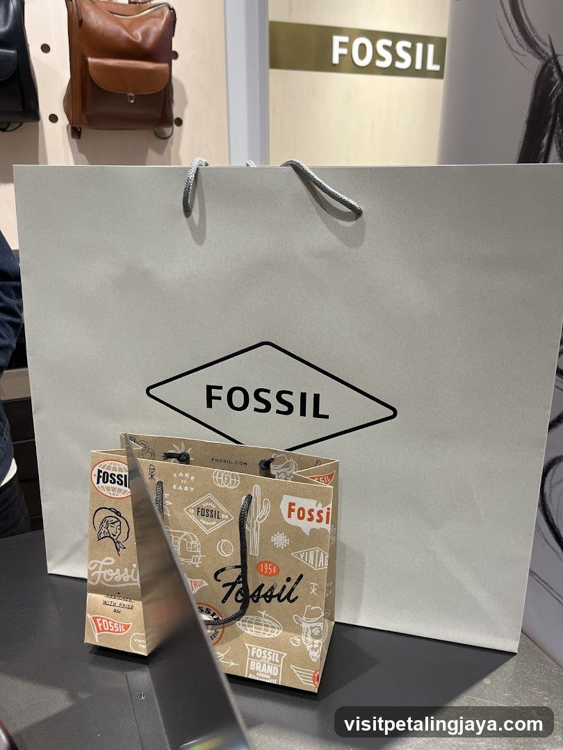 Fossil Shopping Bags