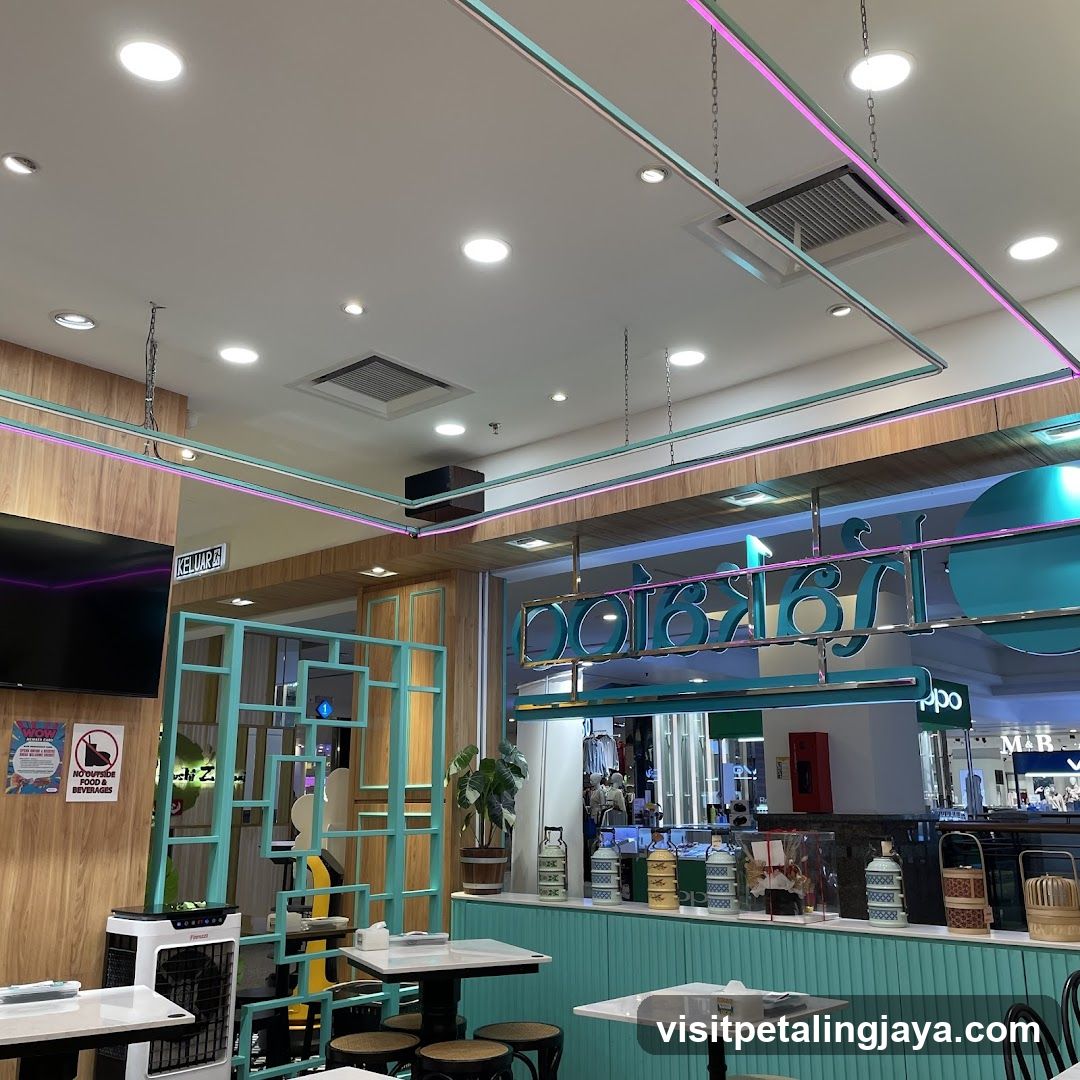 Interior of a modern restaurant or cafe