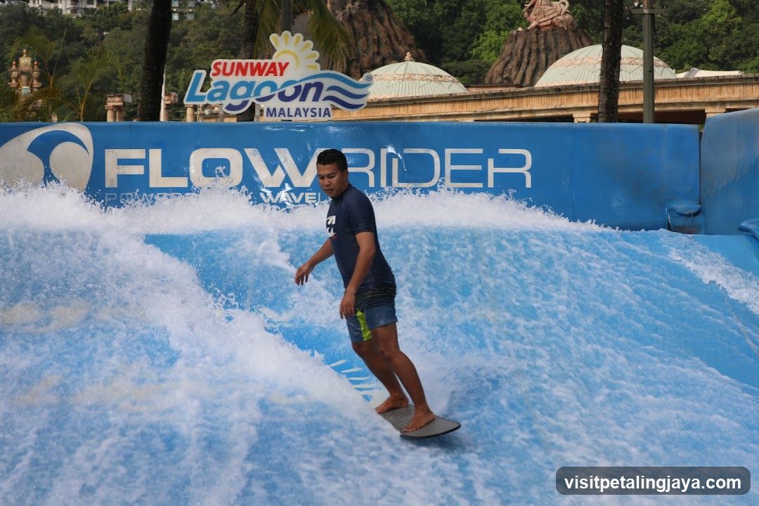 Flowrider at Sunway Lagoon