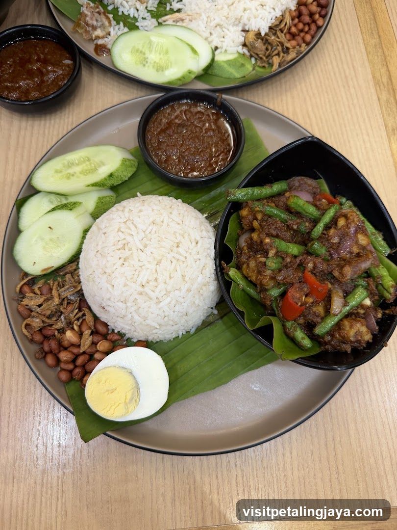 Nasi Lemak Plate