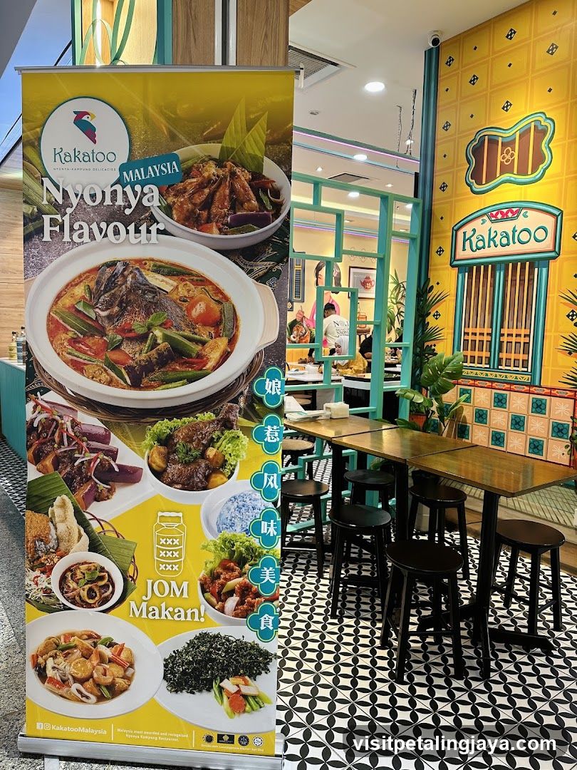 Kakatoo Nyonya Flavour Restaurant Interior and Banner