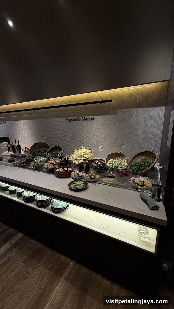 Vegetable Market Buffet Station