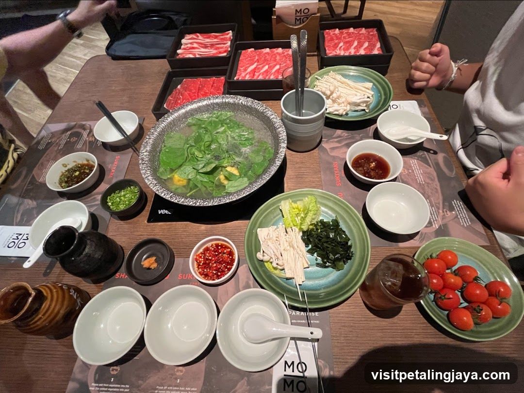 Hot Pot Meal Setup