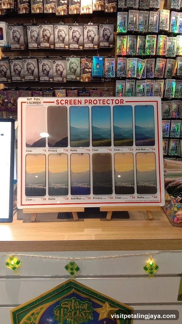 Screen Protector Display