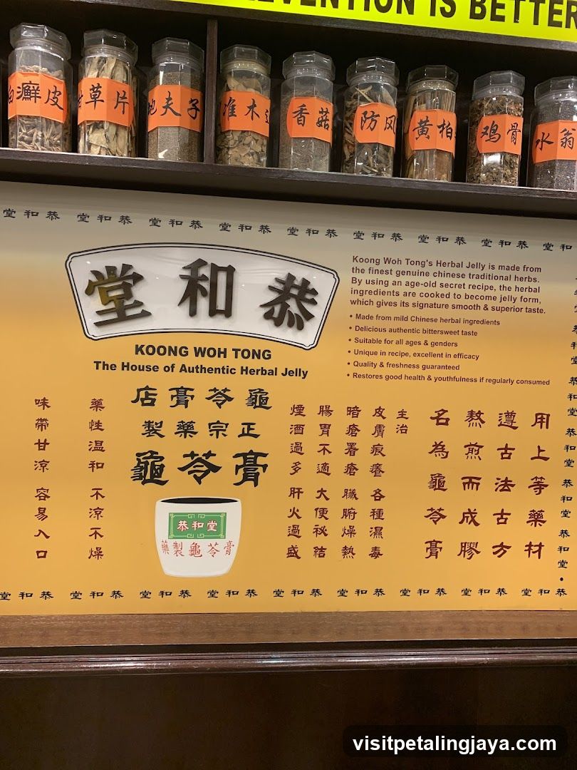 Herbal Jelly Display
