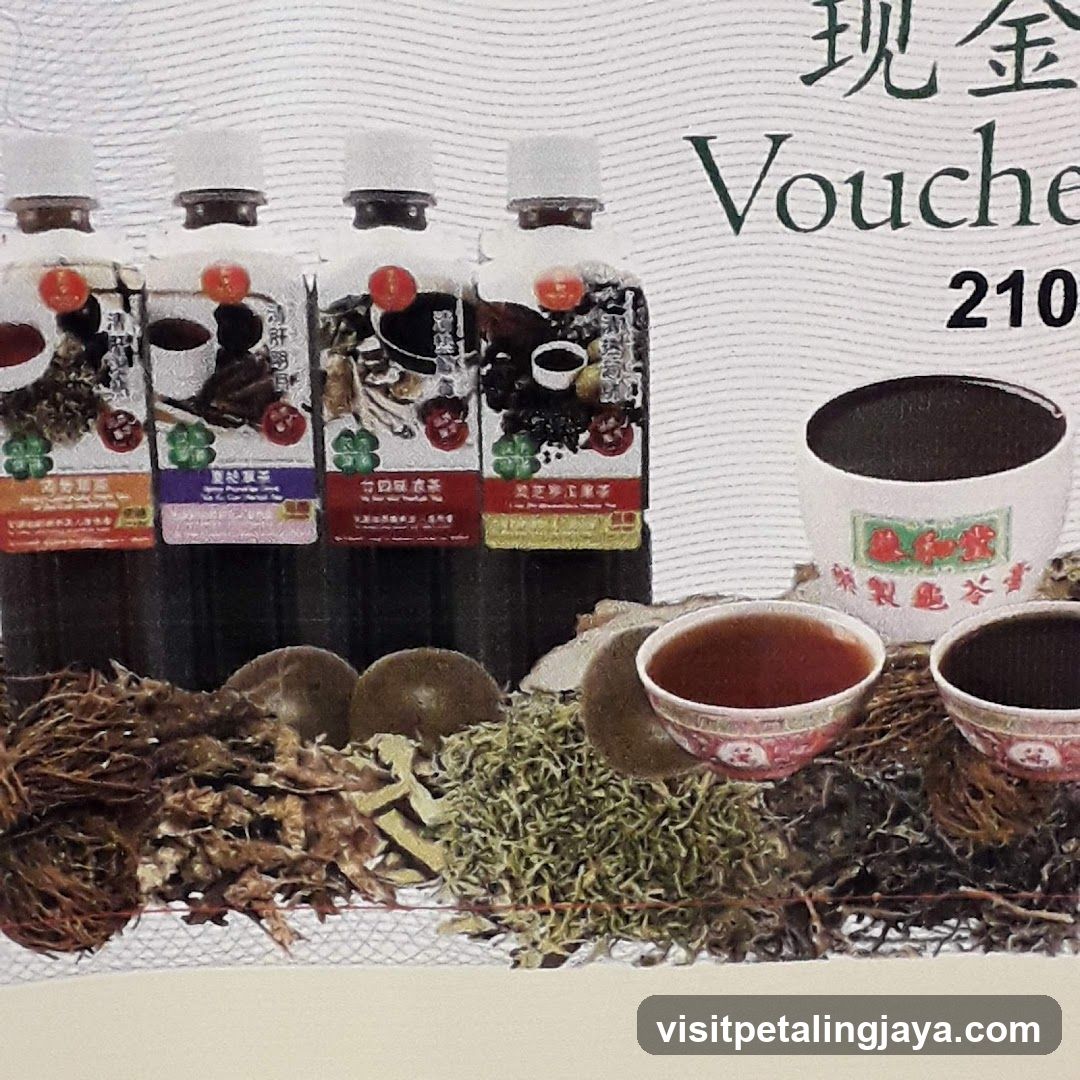 Herbal Drinks and Voucher