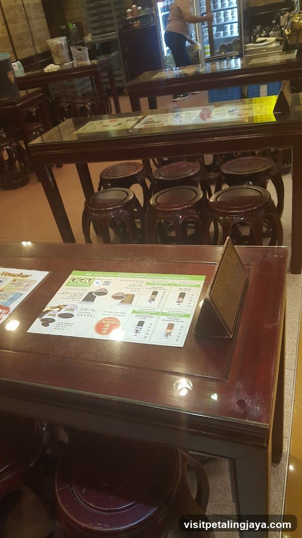 Restaurant Interior with Menu