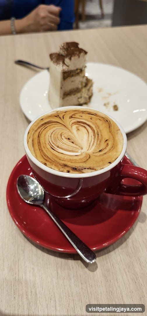 Coffee and Cake at Café
