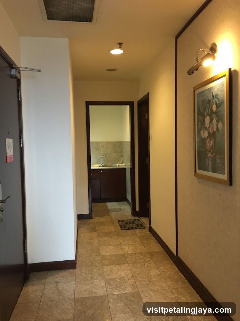 Hotel Corridor Interior