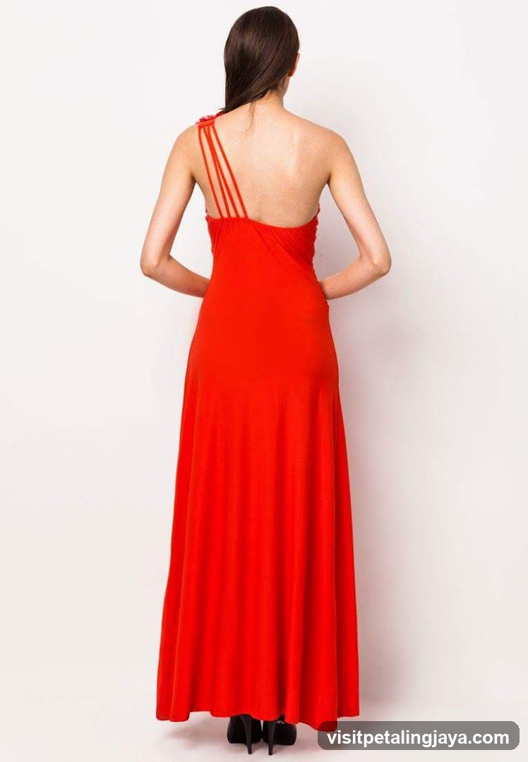 Woman in Red Dress