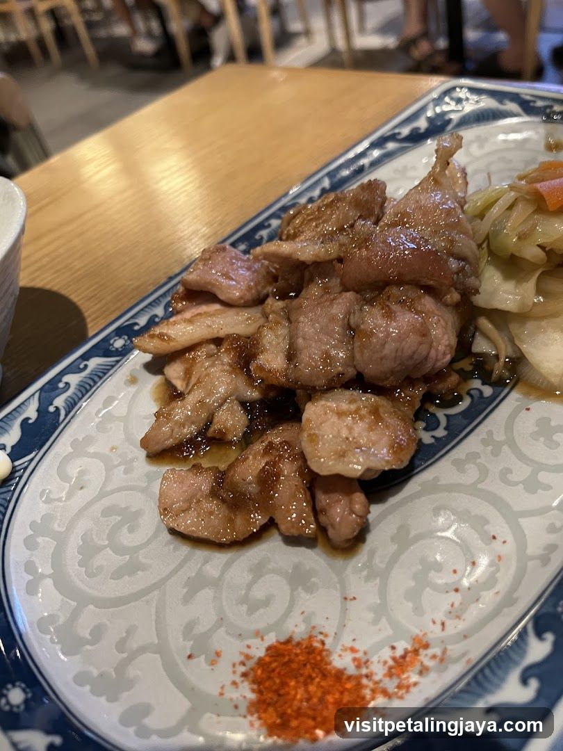 Sliced Meat Dish with Seasoning