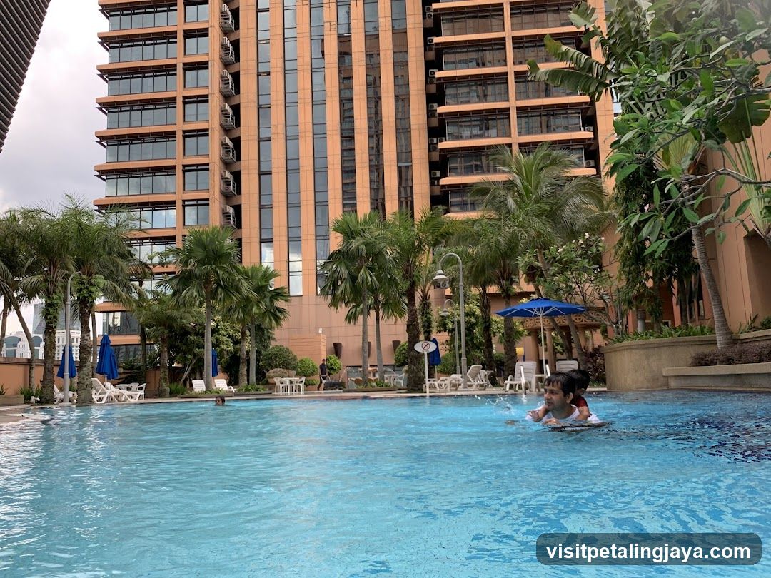 Poolside at Hotel Complex