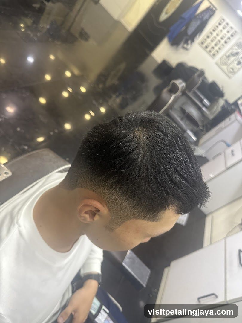 Barber Shop Interior View