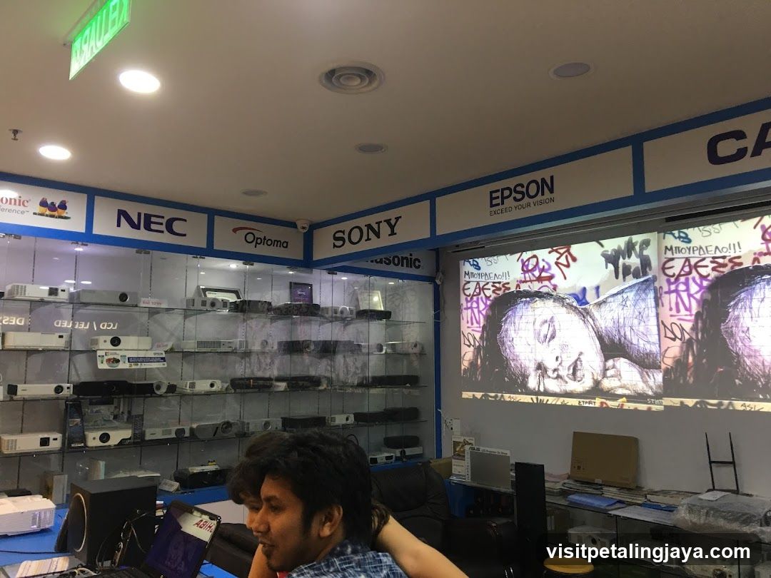 Electronics Store Interior