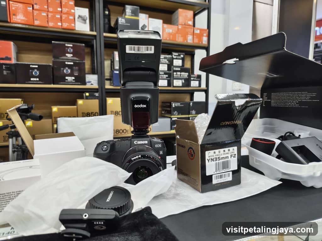 Camera Gear Display