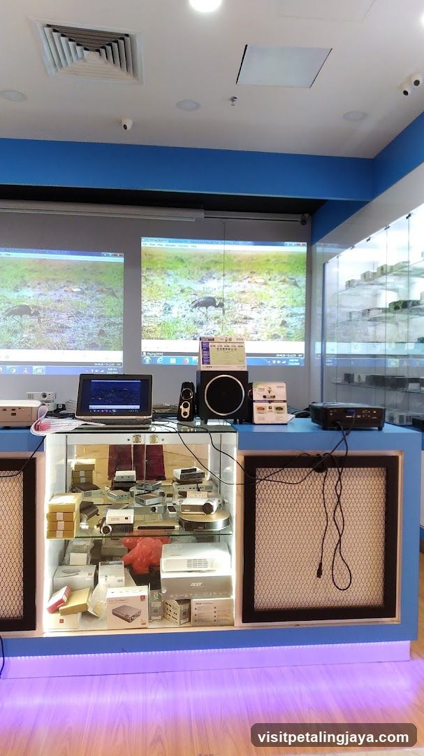 Electronics Store Interior
