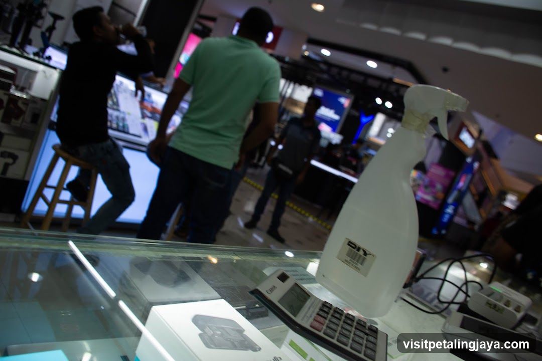 Electronics Store Interior