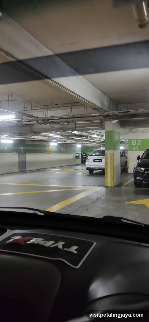 Parking Garage Interior View