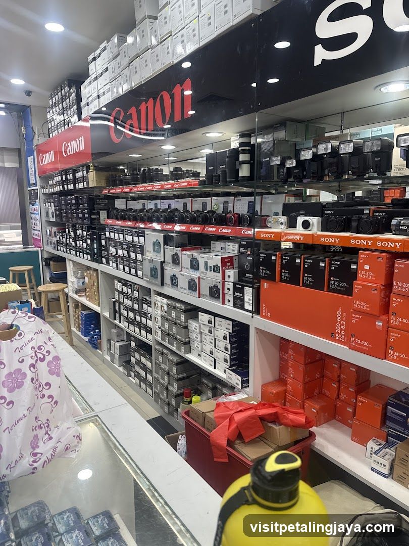 Electronics Store Interior