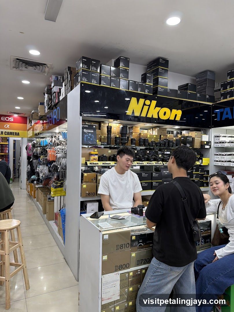 Electronics Store Interior