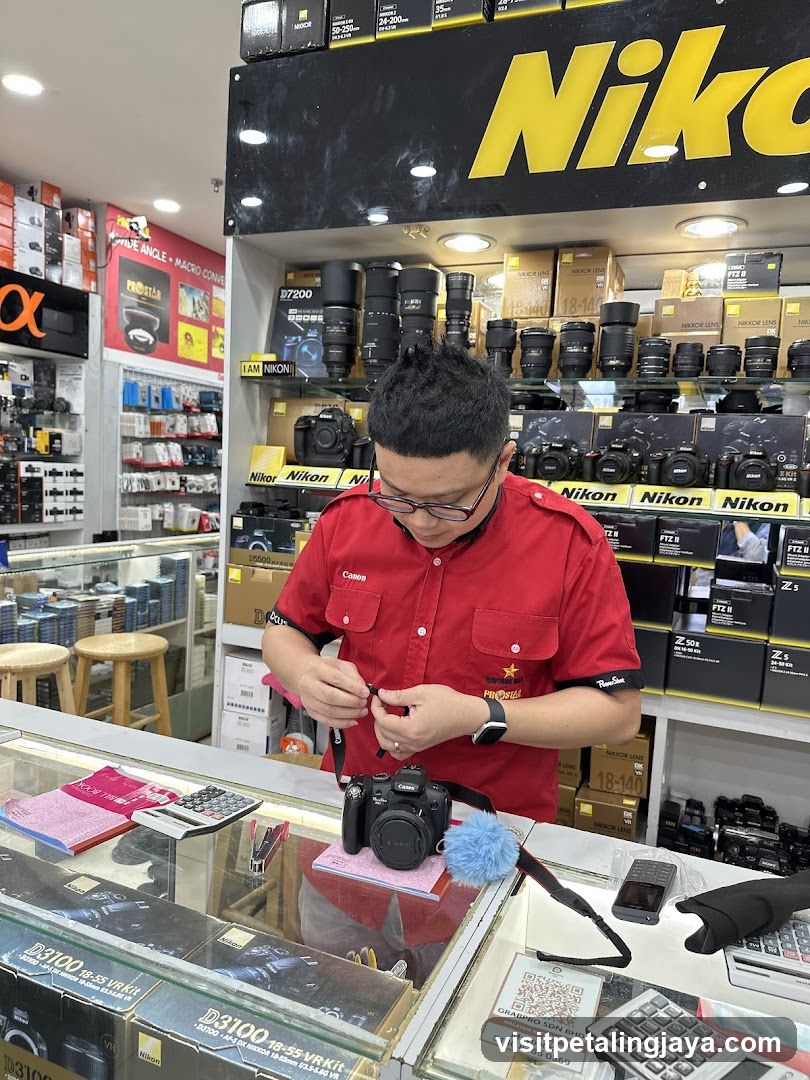 Nikon Camera Store Interior