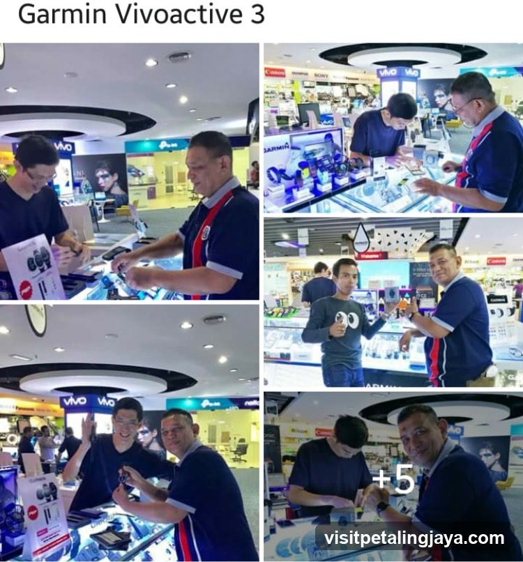 Garmin Vivoactive 3 Store Interior