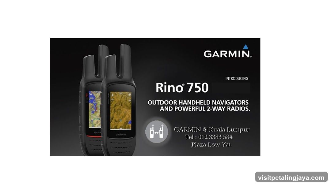 Garmin Rino 750 Advertisement