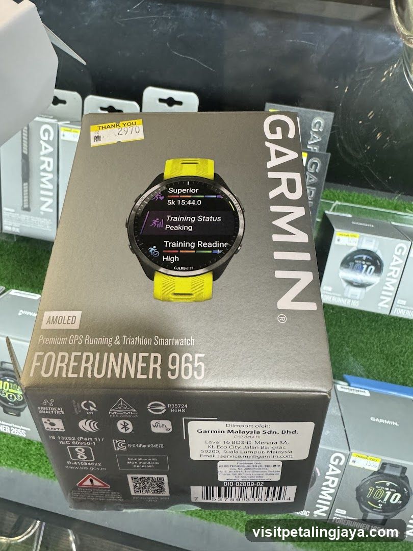 Garmin Forerunner 965 Box Display