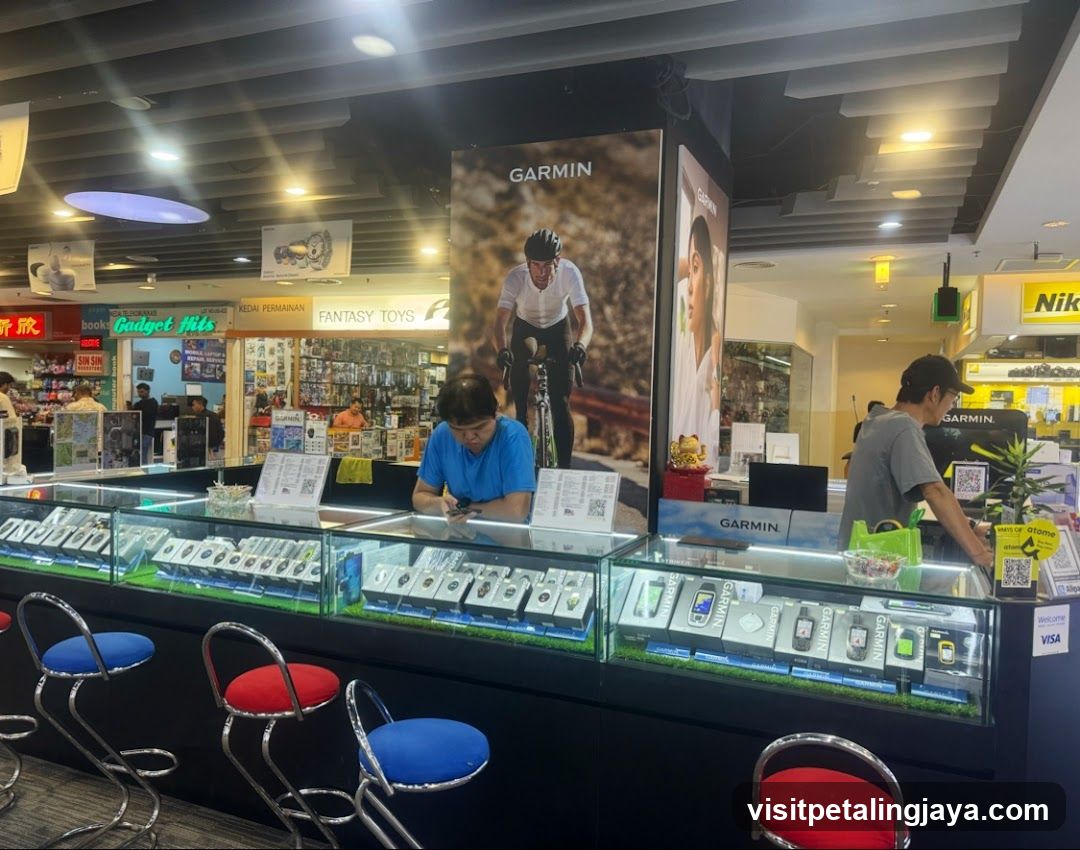 Garmin Store Interior