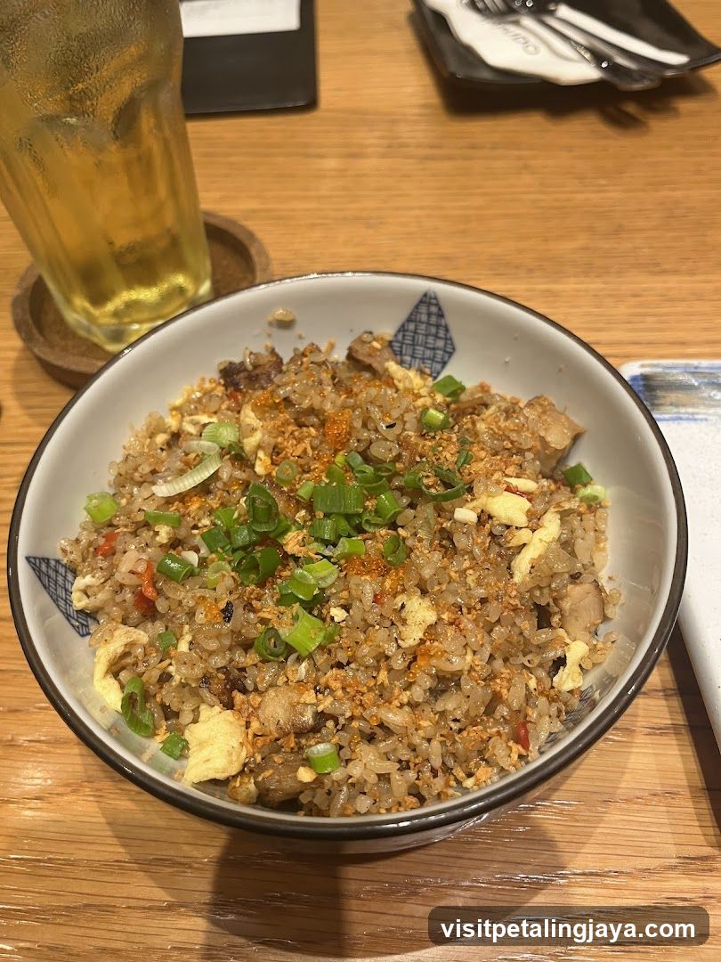 Fried Rice Bowl with Beer