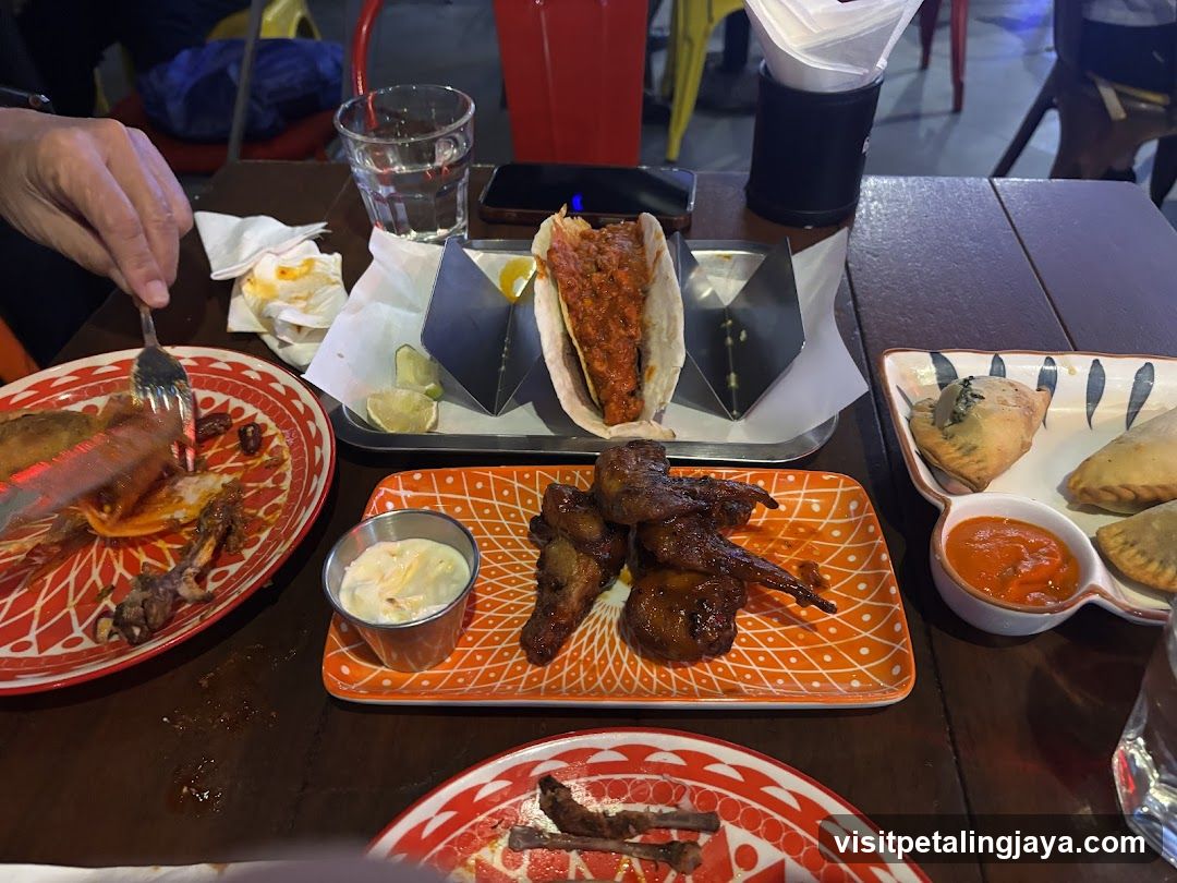 Food Table Spread