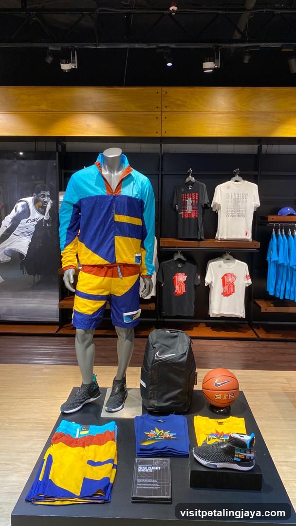 Nike Basketball Collection Display