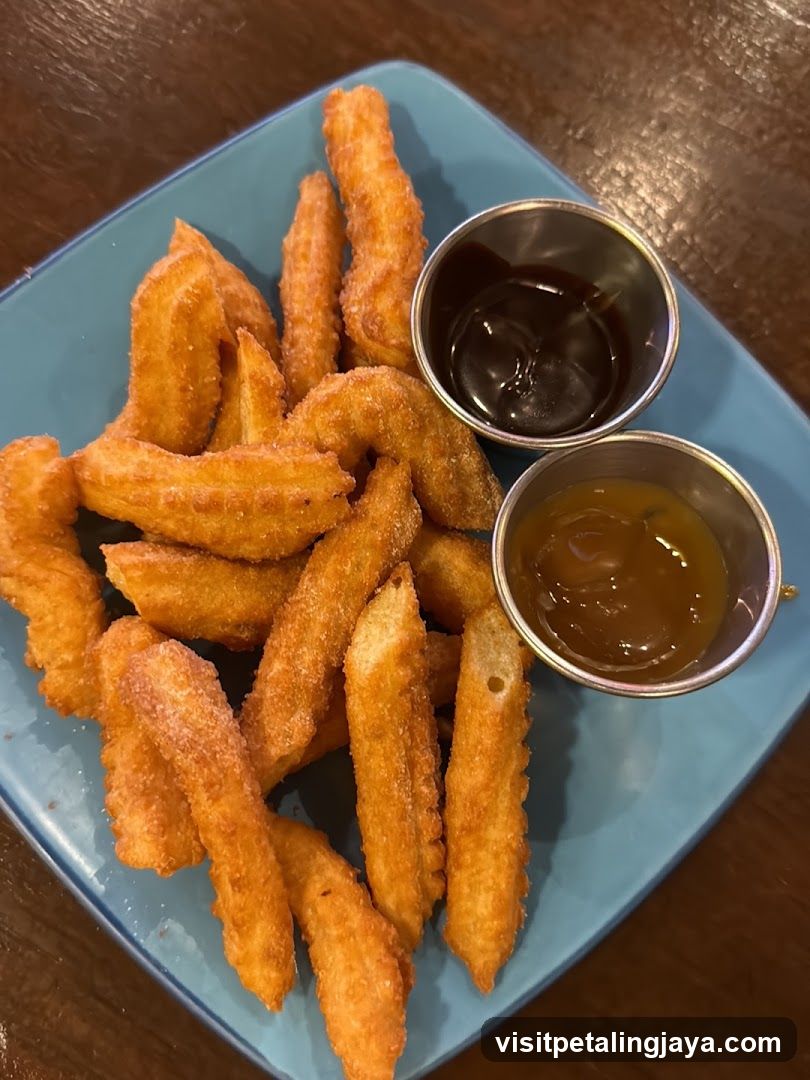 Fried Food with Dipping Sauces