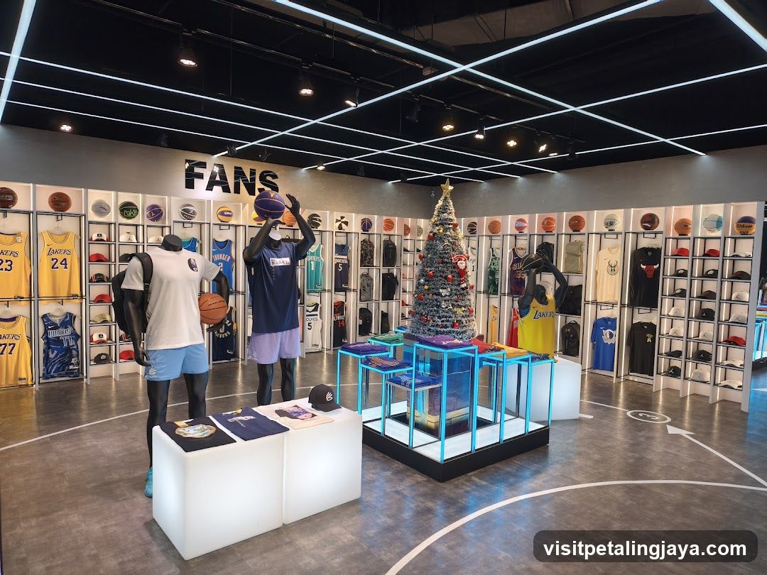 Lakers Store Interior