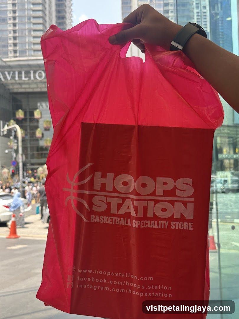 Hoops Station Shopping Bag